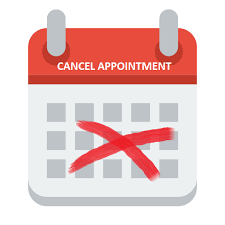 If you need to cancel an Appointment